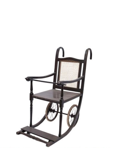 Period dark wheelchair